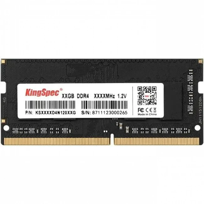 ОЗУ KingSpec KS3200D4N12004G (SO-DIMM, DDR4, 4 Гб, 3200 МГц)