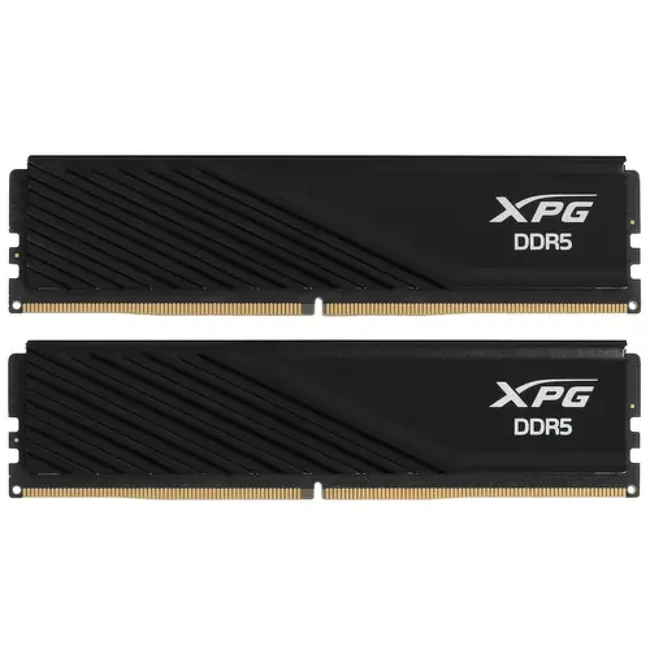ОЗУ ADATA XPG Lancer Blade Black AX5U6000C3016G-DTLABBK DIMM, DDR5, 32 Гб (2 х 16 Гб), 6000 МГц