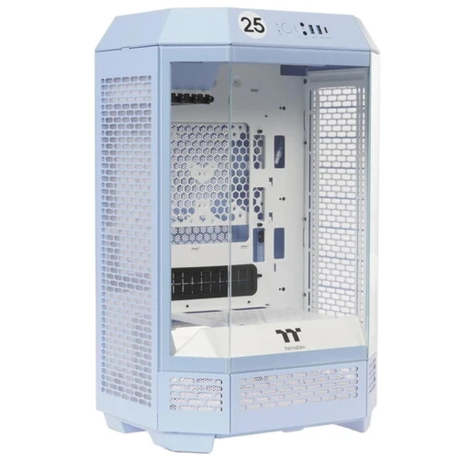 Корпус Thermaltake The Tower 300 Hydrangea Blue CA-1Y4-00SFWN-00 Игровые, Mini-Tower