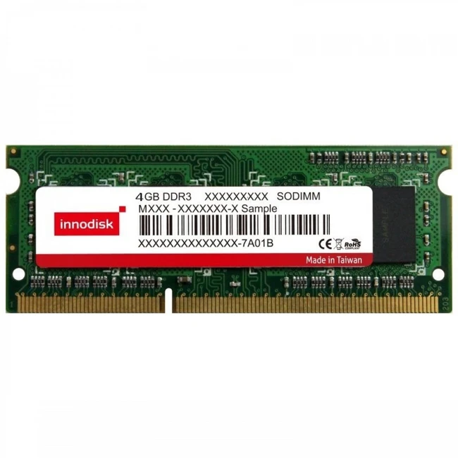ОЗУ Innodisk M3S0 M3S0-4GMJDLPC SO-DIMM, DDR3, 4 Гб, 1600 МГц