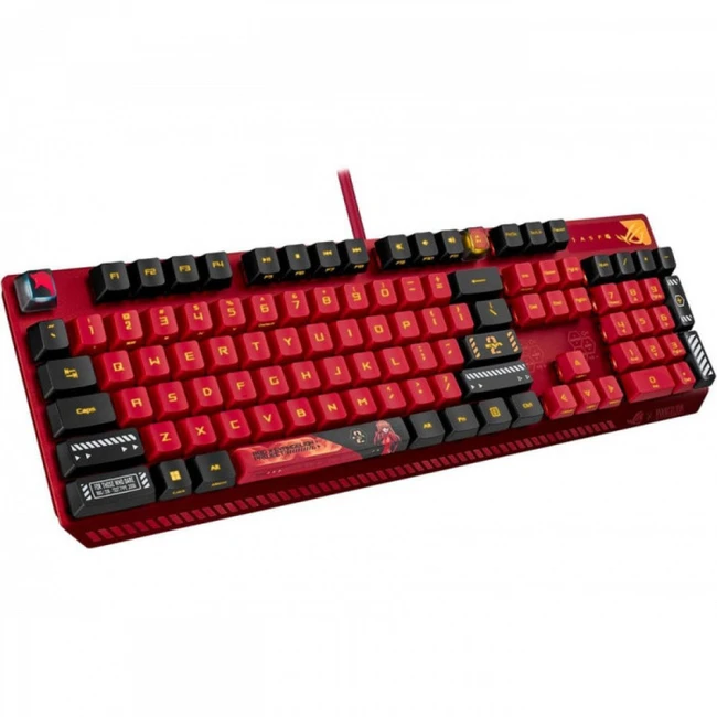 Клавиатура Asus XA13 ROG STRIX SCOPE 90MP03I0-BKRA00 (Проводная, USB)