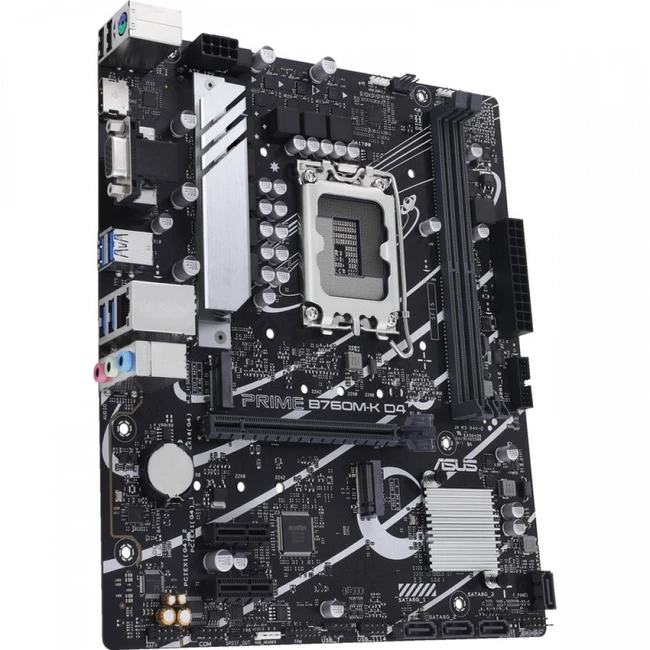 Материнская плата Asus PRIME B760M-K D4 90MB1DS0-M1EAY0 (Micro-ATX, LGA 1700)