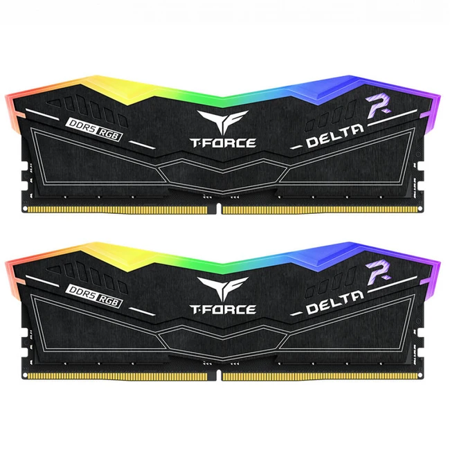 ОЗУ Team Group T-Force Delta RGB FF3D548G6400HC32ADC01 DIMM, DDR5, 48 Гб (2 x 24 Гб), 6400 МГц