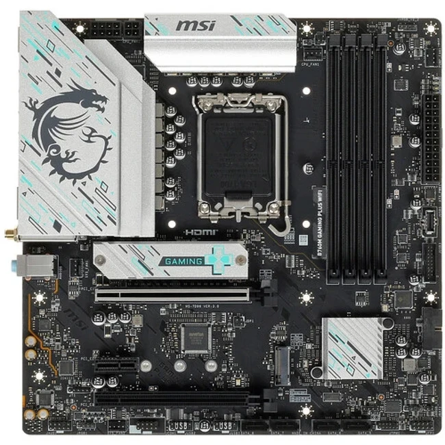Материнская плата MSI B760M GAMING PLUS WIFI Micro-ATX, LGA 1700