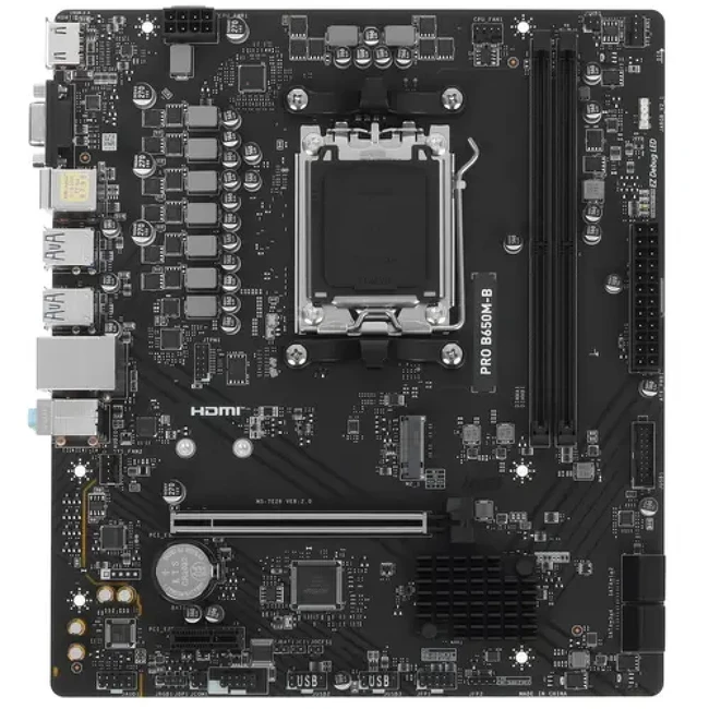 Материнская плата MSI PRO B650M-B Micro-ATX, AMD AM5