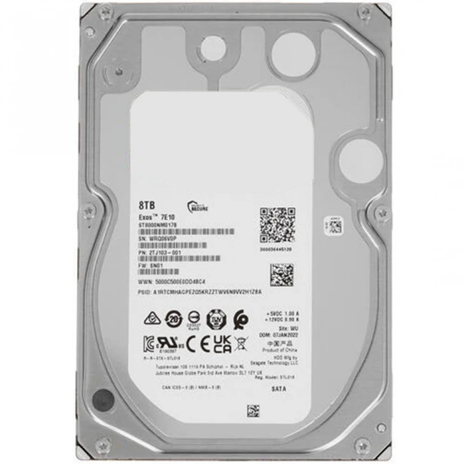 Внутренний жесткий диск Dahua ST8000NM017B DH-ST8000NM017B (HDD (классические), 8 ТБ, 3.5 дюйма, SATA)
