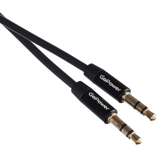 Кабель интерфейсный GoPower 00027479 00-00027479 MINI JACK 3.5 (input) - MINI JACK 3.5 (input)