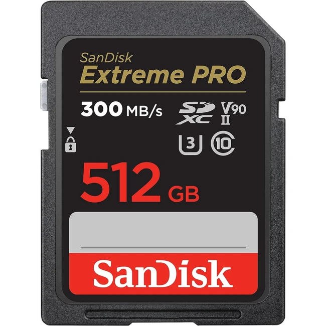 Флеш (Flash) карты SanDisk Extreme PRO SDSDXDK-512G-GN4IN 512 ГБ