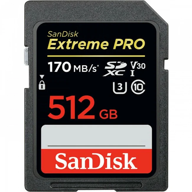 Флеш (Flash) карты SanDisk Extreme Pro SDSDXEP-512G-GN4IN 512 ГБ