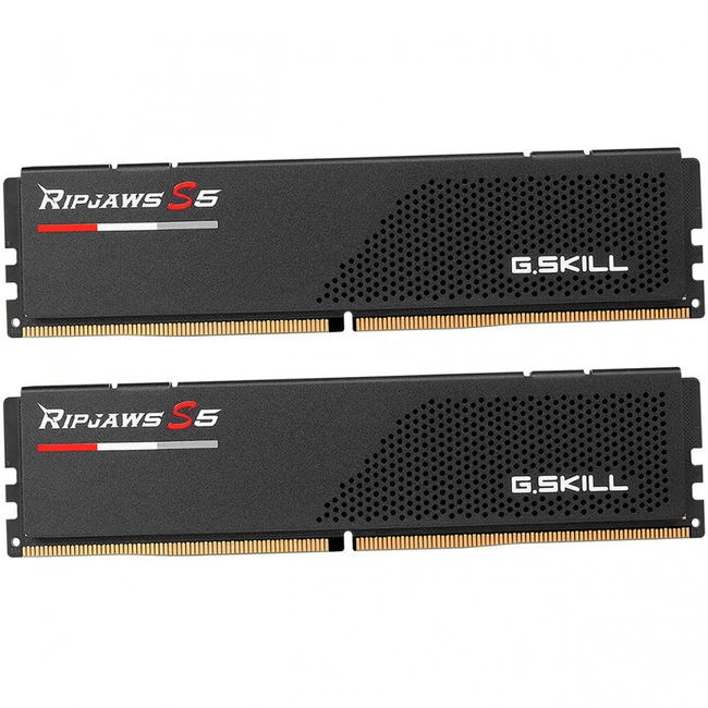 ОЗУ G.Skill RipJaws S5 F5-6000J3040G32GX2-RS5K DIMM, DDR5, 64 Гб (2 х 32 Гб), 6000 МГц