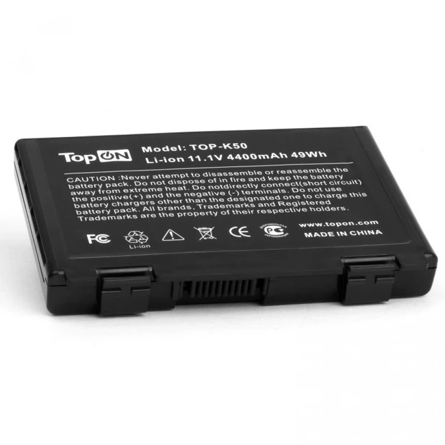 Аккумулятор для ноутбука TopON TOP-K50