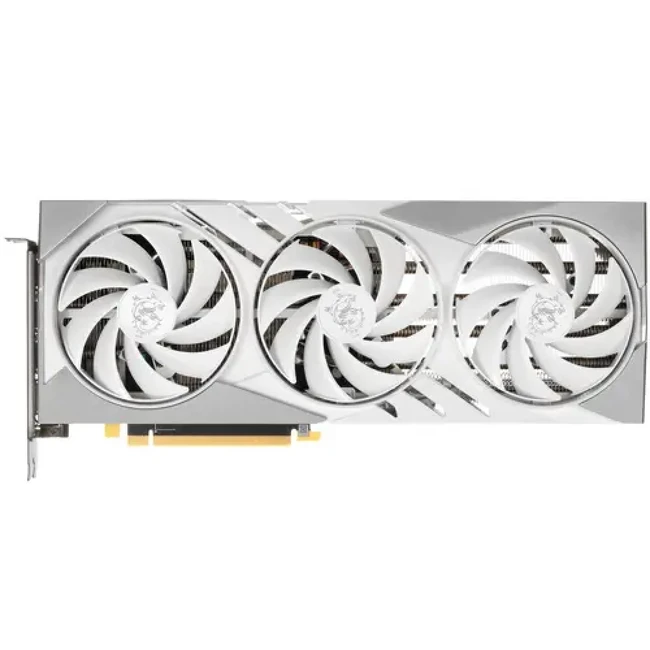 Видеокарта MSI RTX 4070 Ti SUPER 16G GAMING X SLIM WHITE (16 ГБ)