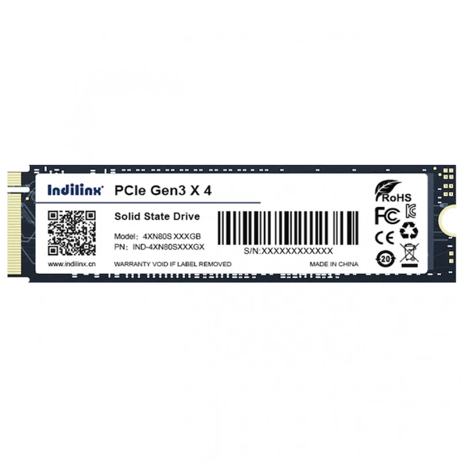 Внутренний жесткий диск Indilinx IND-4XN80S1TB (SSD (твердотельные), 1 ТБ, M.2, PCIe)