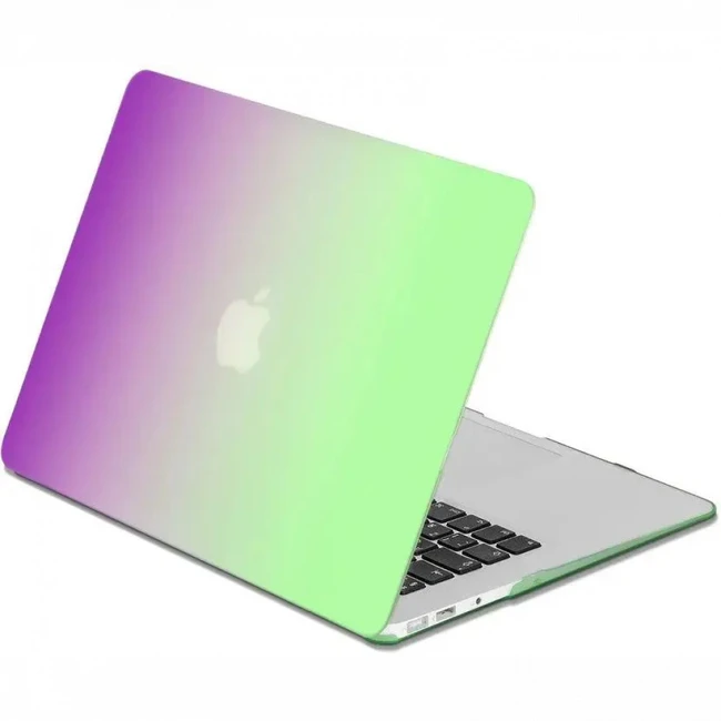 Аксессуар для ПК и Ноутбука FDF MacCase-05 DF MACCASE-05 (PURPLE+GREEN) (Накладка)