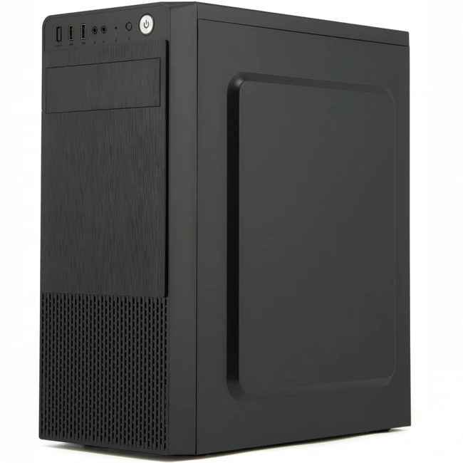 Корпус Qmax D802B BLACK Mid-Tower