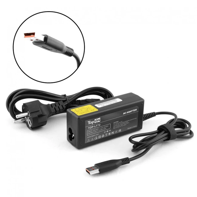 Блок питания для ноутбуков TopON TOP-LT72P