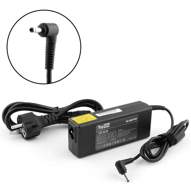 Блок питания для ноутбуков TopON TOP-DL90