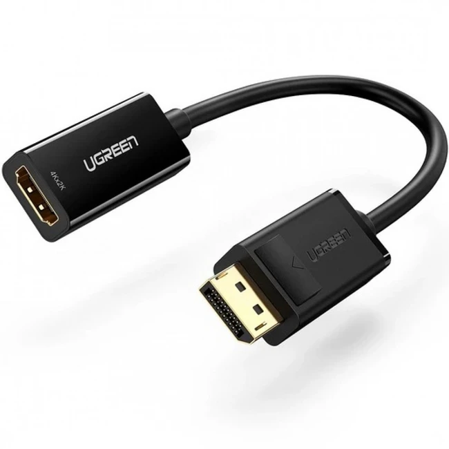 Кабель интерфейсный UGREEN MM137 40363 BOX (HDMI - Display порт)