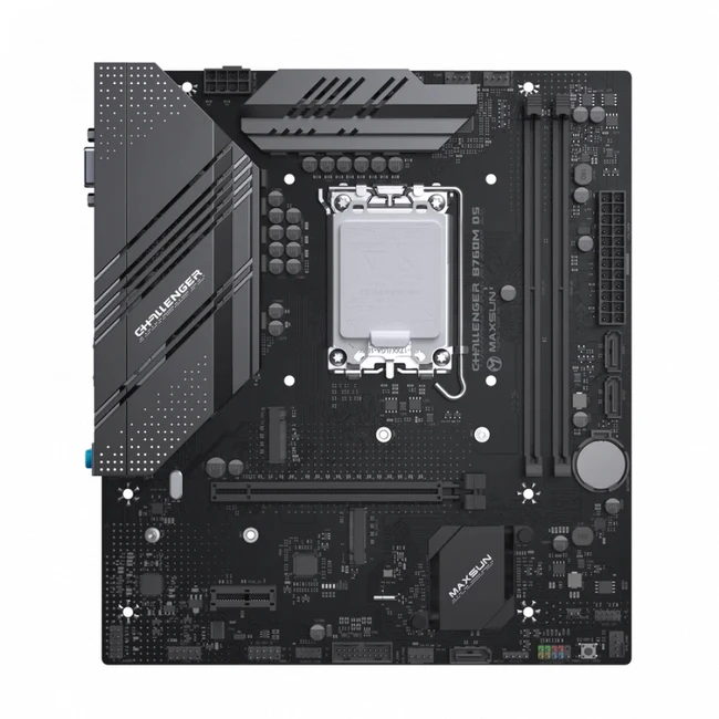 Материнская плата Maxsun  Challenger B760M D5 MS-Challenger B760M D5 Micro-ATX, LGA 1700