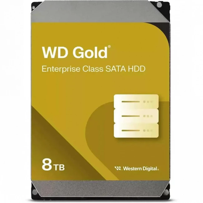 Серверный жесткий диск Western Digital Gold 512E WD8005FRYZ 3,5 LFF, 8 ТБ, SATA