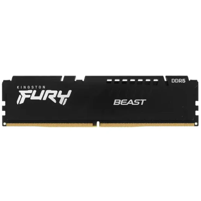 ОЗУ Kingston Fury Beast Black KF560C36BBE-16 DIMM, DDR5, 16 Гб, 6000 МГц