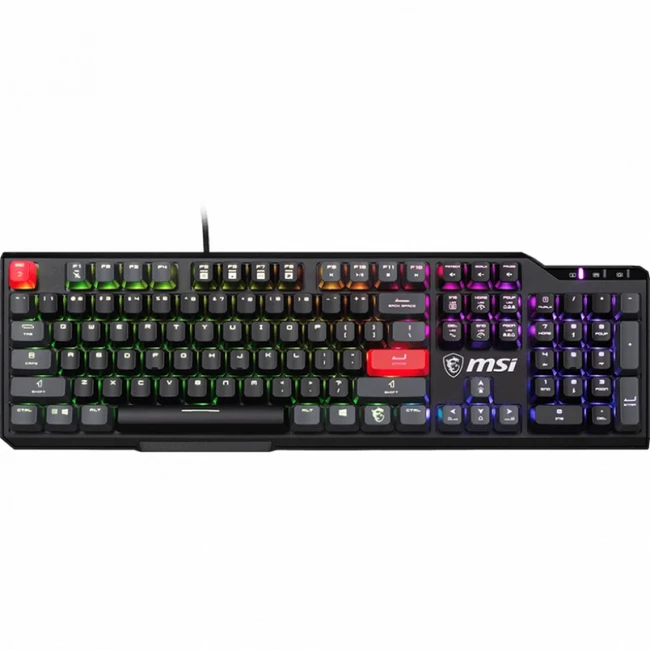 Клавиатура MSI Vigor GK41 Dusk LR Black VIGOR GK41 DUSK LR (Проводная, USB)