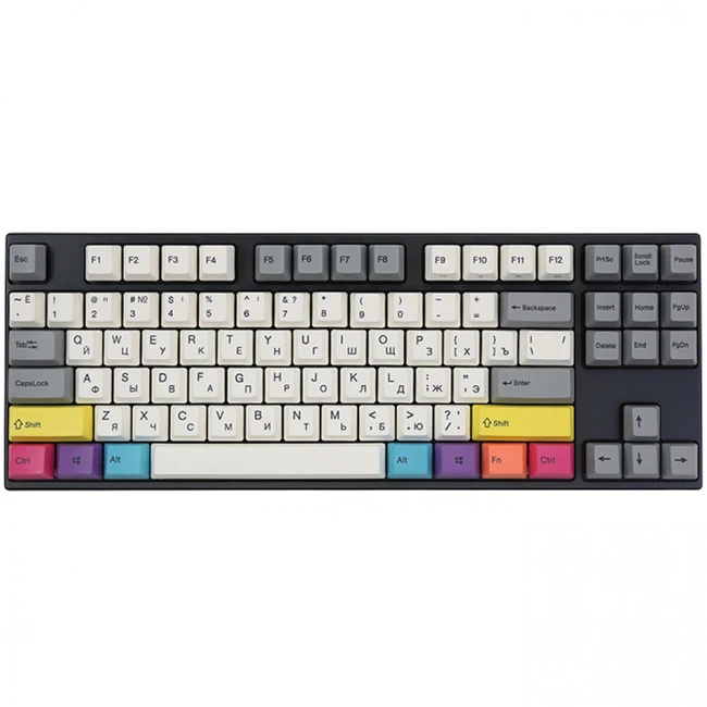 Клавиатура Varmilo CMYK VEA87 Cherry Mx Silent Red A23A024A6A1A06A007/E Проводная, USB