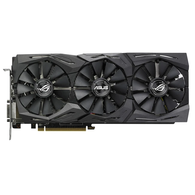 Видеокарта Asus ROG Strix RX580 GAMING Aura Sync ROG-STRIX-RX580-8G-GAMING (8 ГБ)