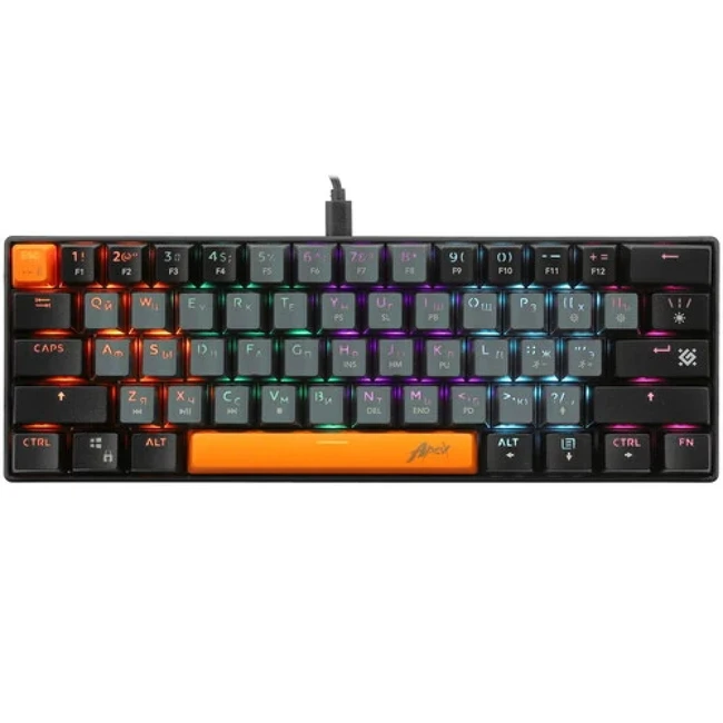 Клавиатура Defender Apex GK-002 45002 (Проводная, USB)