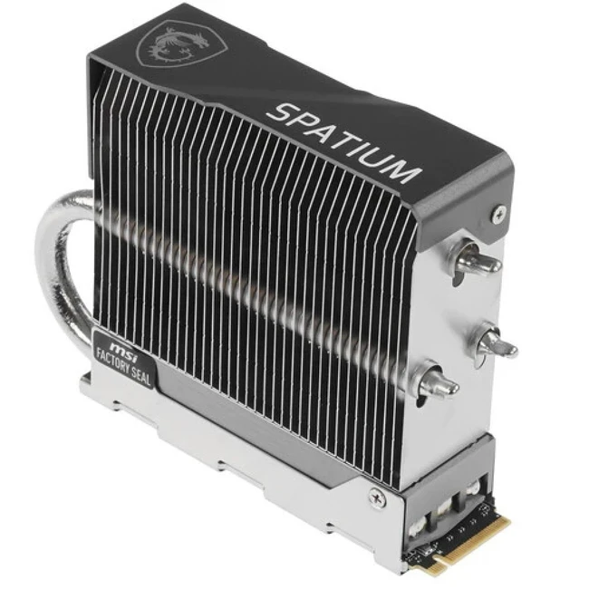 Внутренний жесткий диск MSI SPATIUM M580 FROZR S78-440R110-P83 (SSD (твердотельные), 4 ТБ, M.2, PCIe)
