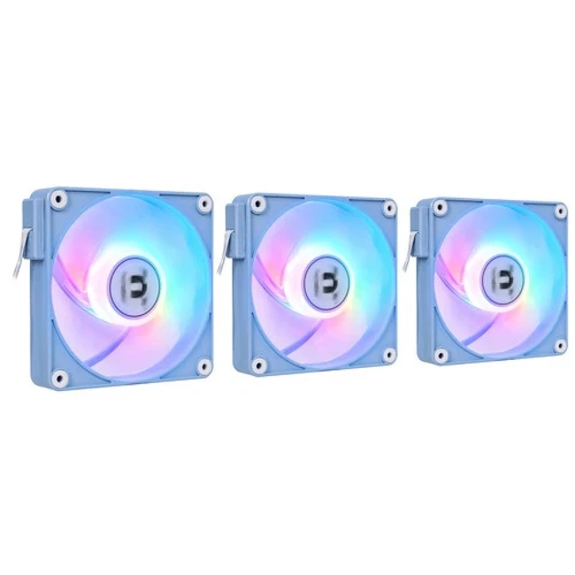 Охлаждение Thermaltake CT120 EX Reverse ARGB Sync Hydrangea Blue CL-F198-PL12BU-A (Для системного блока)