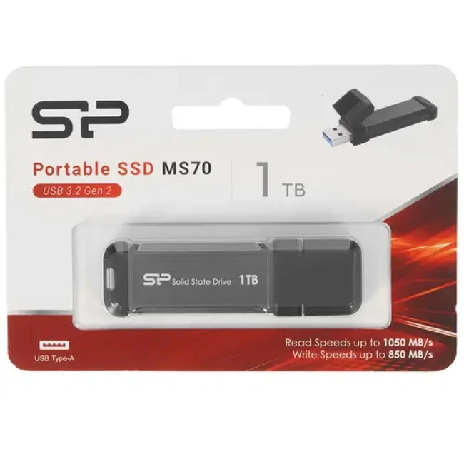 Внешний жесткий диск Silicon Power MS70 SP001TBUF3S70V1G (1 ТБ)