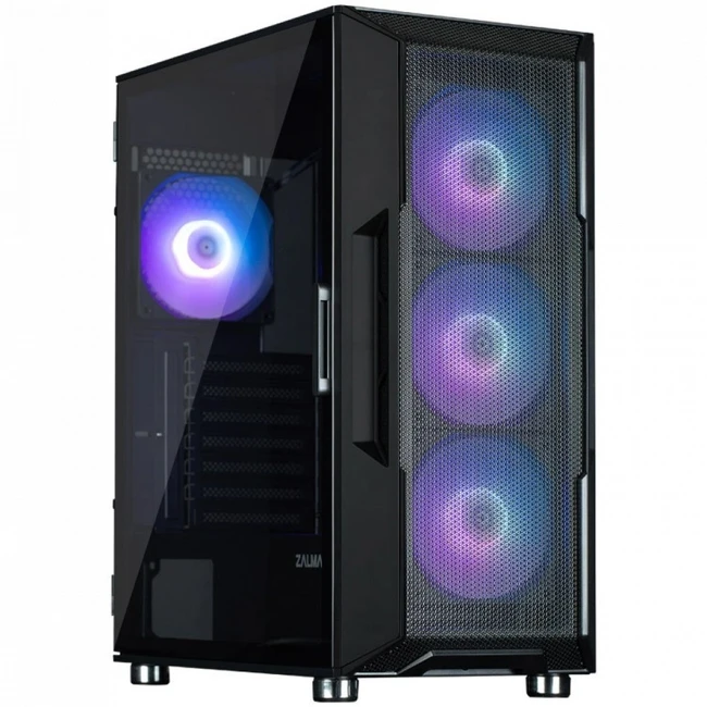 Корпус Zalman I3 Neo ARGB Black Zalman i3 NEO ARGB (Игровые, Mid-Tower)