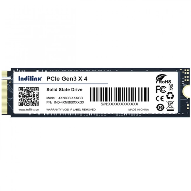 Внутренний жесткий диск Indilinx IND-4XN80S2TB (SSD (твердотельные), 2 ТБ, M.2, PCIe)