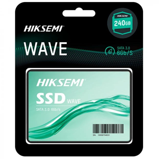 Внутренний жесткий диск HIKSEMI HS-SSD-WAVE(S) 240G (SSD (твердотельные), 240 ГБ, 2.5 дюйма, SATA)