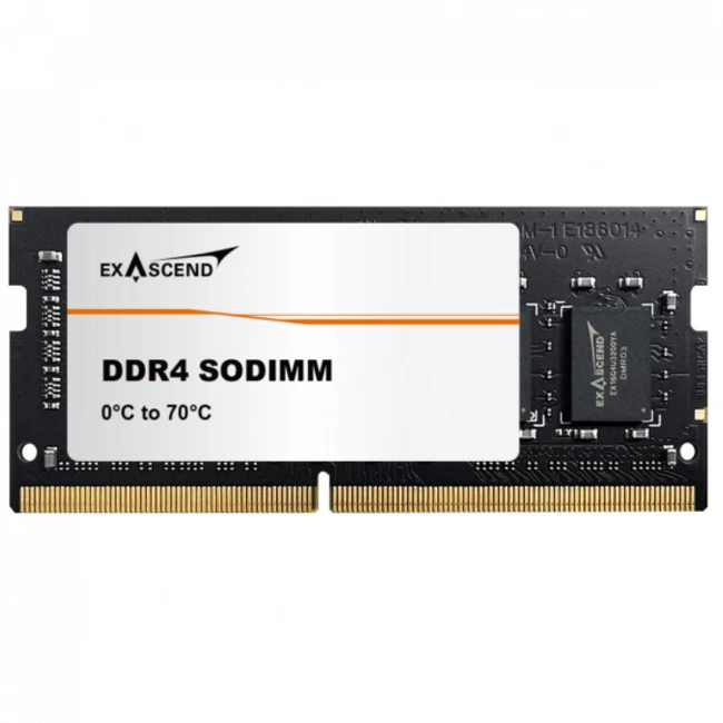 ОЗУ Exascend ES08G4S3200AU (SO-DIMM, DDR4, 8 Гб, 3200 МГц)