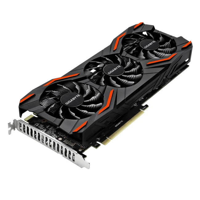 Видеокарта Gigabyte GeForce GTX 1060 6GB GDDR5 192-bit Mini ITX OC GV-NP104D5X-4G (4 ГБ)