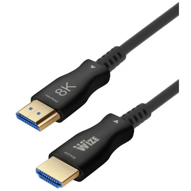 Кабель интерфейсный Wize Кабель HDMI - HDMI, 10м, Wize AOC-8K-HM-HM-10M (HDMI - HDMI)