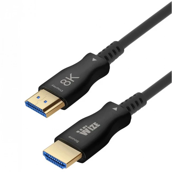 Кабель интерфейсный Wize AOC-8K-HM-HM-100M (HDMI - HDMI)