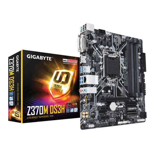 Материнская плата Gigabyte Z370M DS3H Micro-ATX, LGA 1151