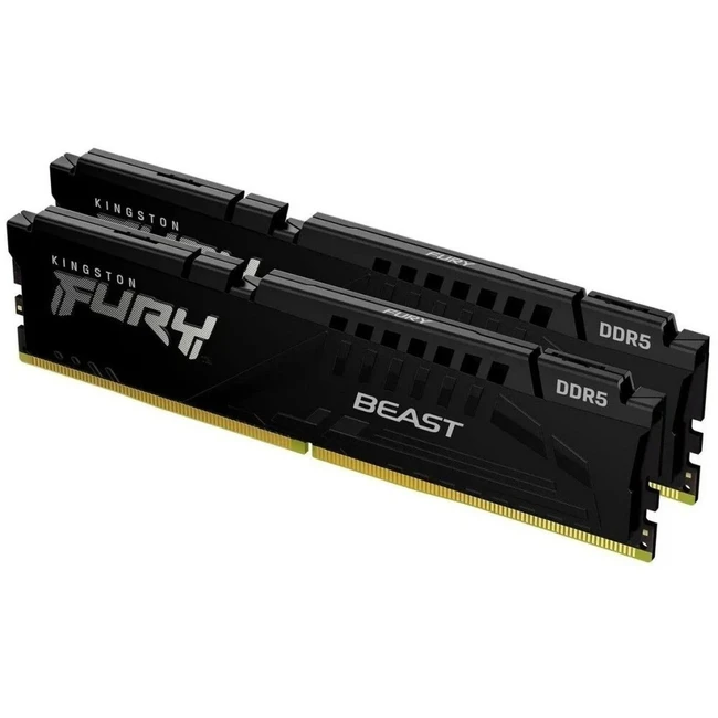 ОЗУ Kingston Fury Beast KF560C36BBE2K2-32 DIMM, DDR5, 32 Гб (2 х 16 Гб), 6000 МГц