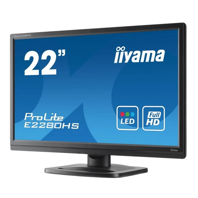 Монитор IIYAMA E2280HS-B1 (21.5 ", TN, Full HD 1920x1080 (16:9))
