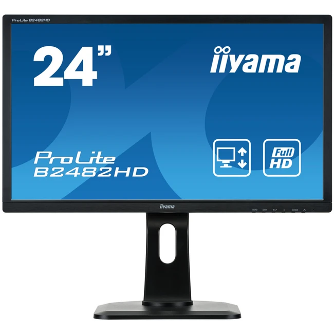 Монитор IIYAMA B2482HD-B1 24 ", VA, Full HD 1920x1080 (16:9)