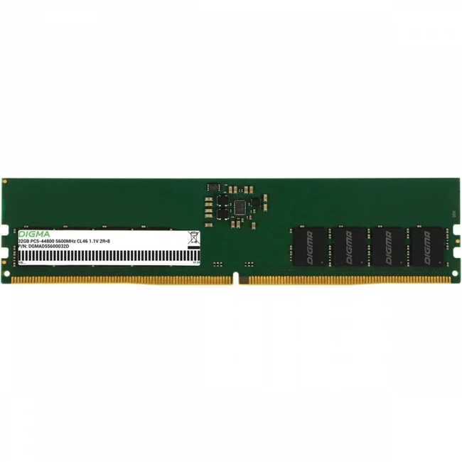 ОЗУ Digma DGMAD55600032D (DIMM, DDR5, 32 Гб, 5600 МГц)