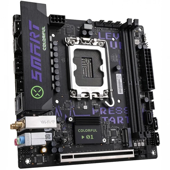 Материнская плата Colorful H610I SMART WIFI V20 (Mini-ATX, LGA 1700)