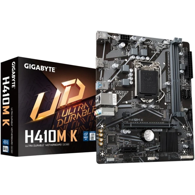 Материнская плата Gigabyte H410M K 2.0, RTL (Micro-ATX, LGA 1200)