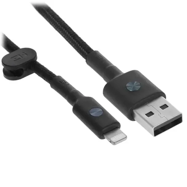 Кабель интерфейсный ZMI Lightning - USB 2.0 Cable Black ZMKAL881CNBK USB Type A - Lightning (8pin)