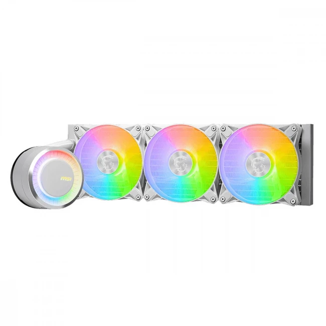 Система охлаждения MSI MAG CORELIQUID E360 WHITE 3x ARGB Fan 306-7ZW6E27-C24 (Для процессора)