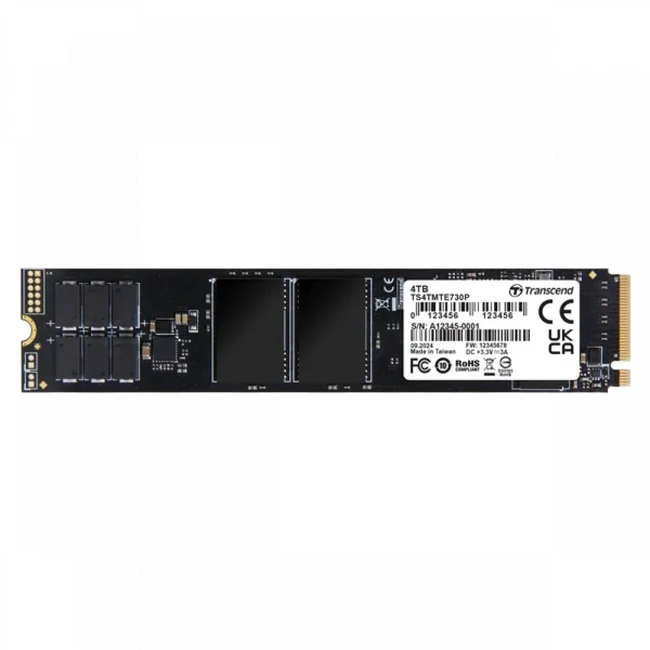 Внутренний жесткий диск Transcend MTE730P TS1TMTE730P (SSD (твердотельные), 1 ТБ, M.2, PCIe)