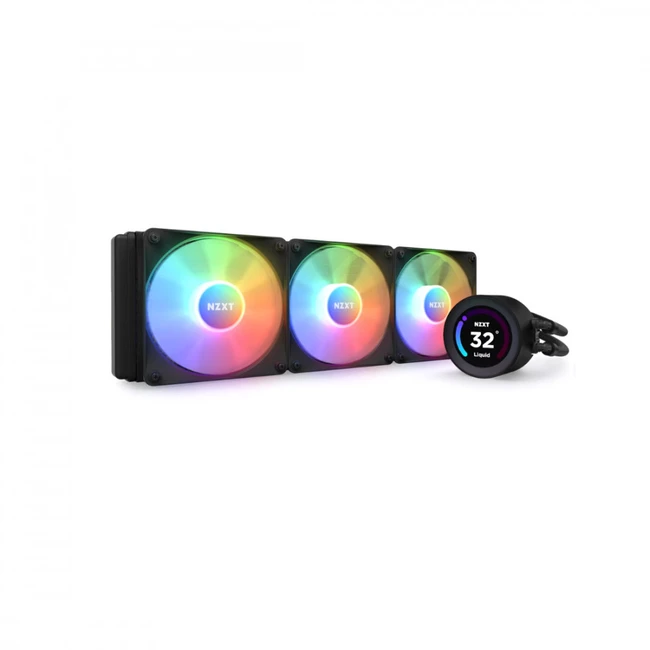 Охлаждение NZXT Kraken Elite 360 RGB RL-KR36E-B1 (Для процессора)